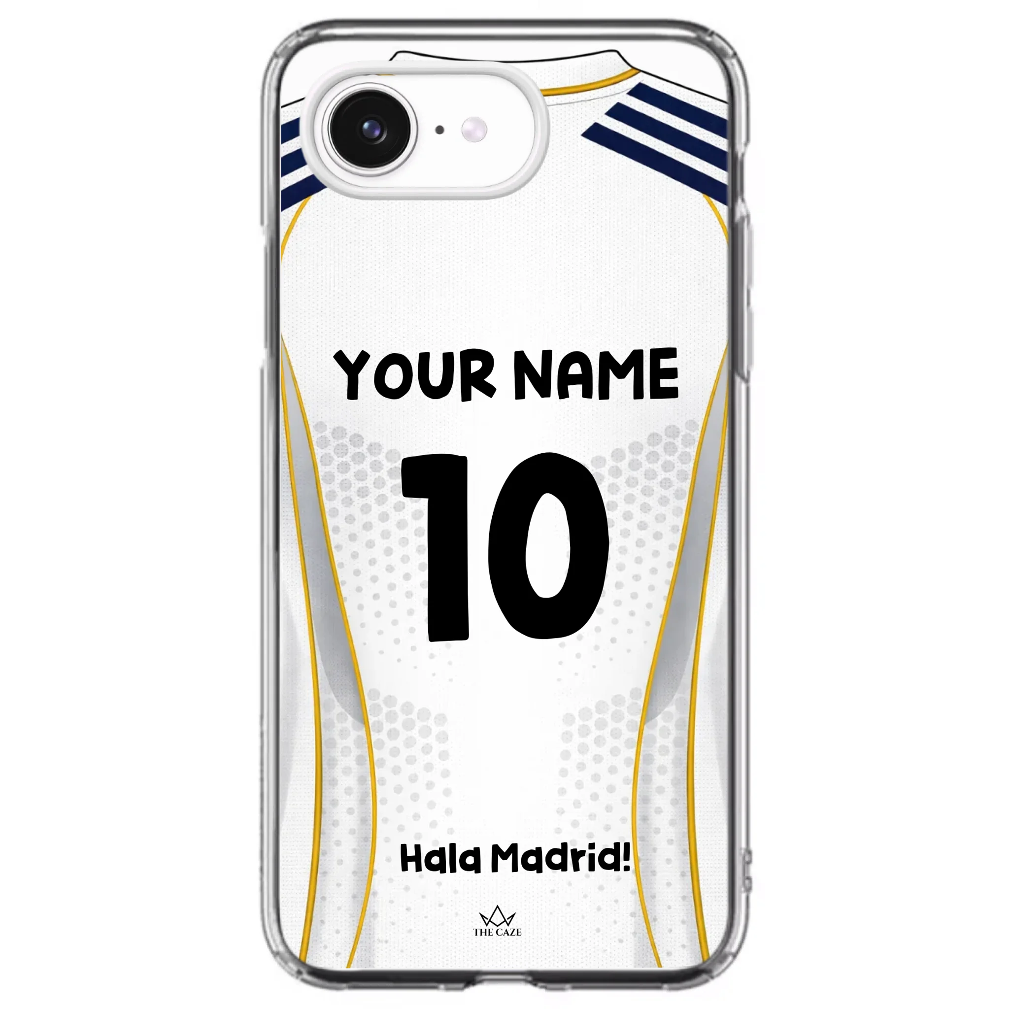 Personalized Real Madrid Phone Case For IPhone – The Caze Personalized Real Madrid Phone Case For IPhone – The Caze