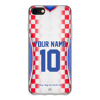 Funda de iPhone de la camiseta de fútbol de Croacia