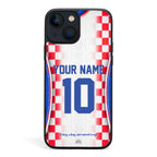 Funda de iPhone de la camiseta de fútbol de Croacia