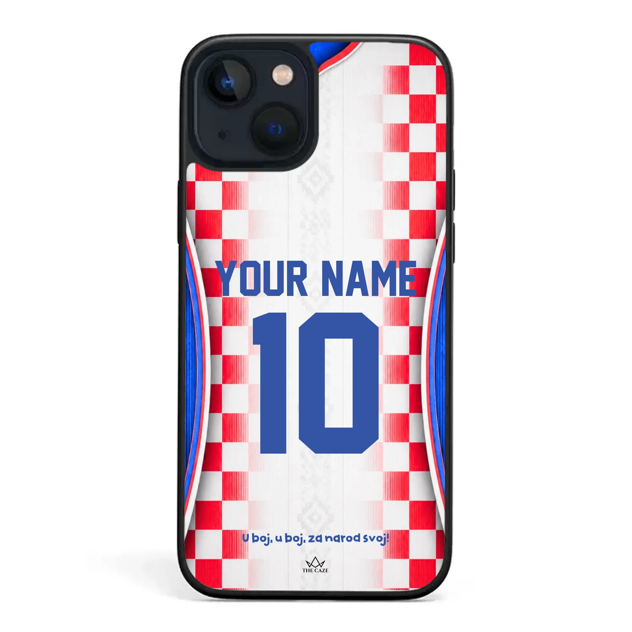 Funda de iPhone de la camiseta de fútbol de Croacia