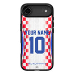 Funda de iPhone de la camiseta de fútbol de Croacia
