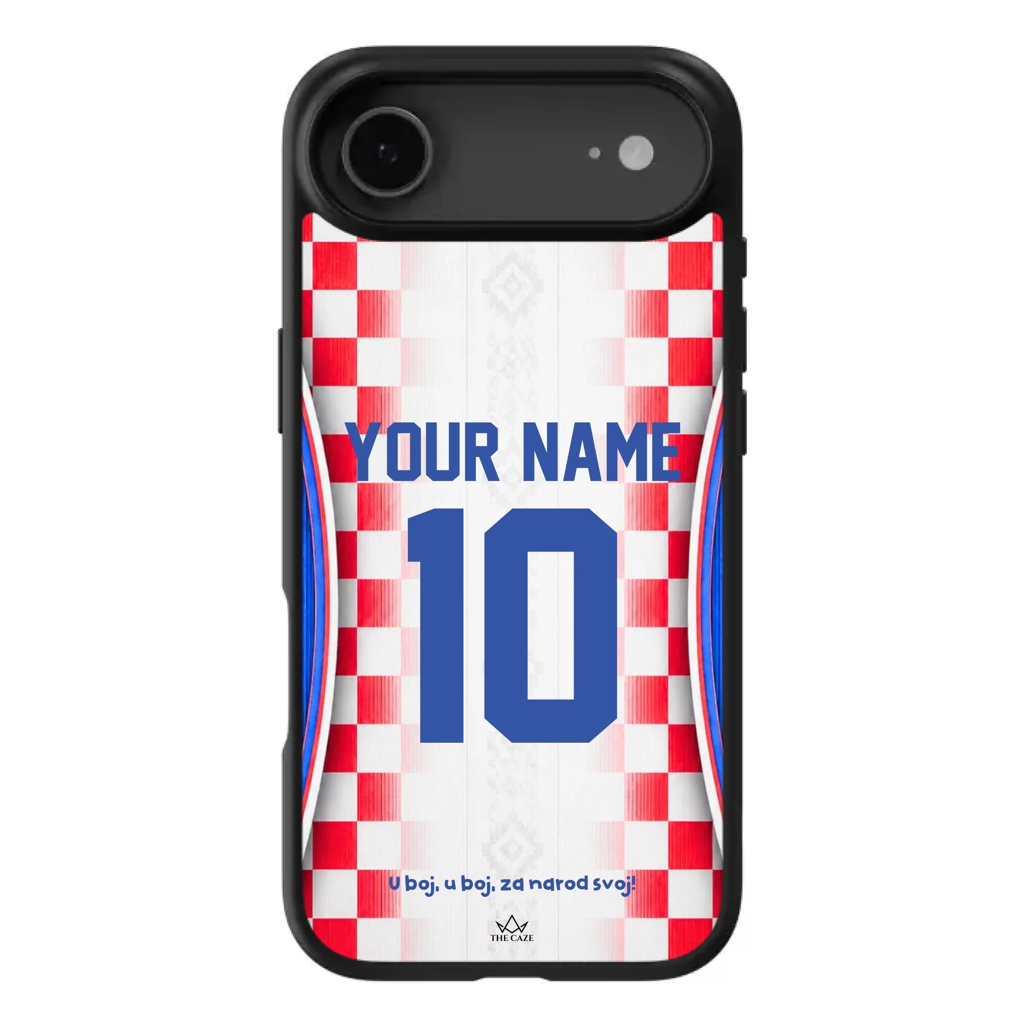 Funda de iPhone de la camiseta de fútbol de Croacia