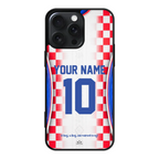 Funda de iPhone de la camiseta de fútbol de Croacia