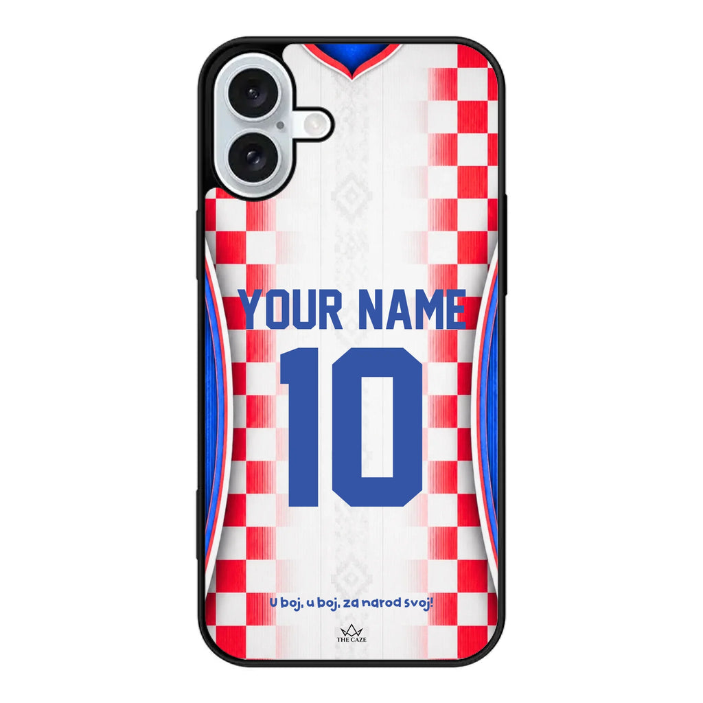 Funda de iPhone de la camiseta de fútbol de Croacia
