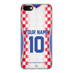 Funda de iPhone de la camiseta de fútbol de Croacia