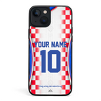 Funda de iPhone de la camiseta de fútbol de Croacia
