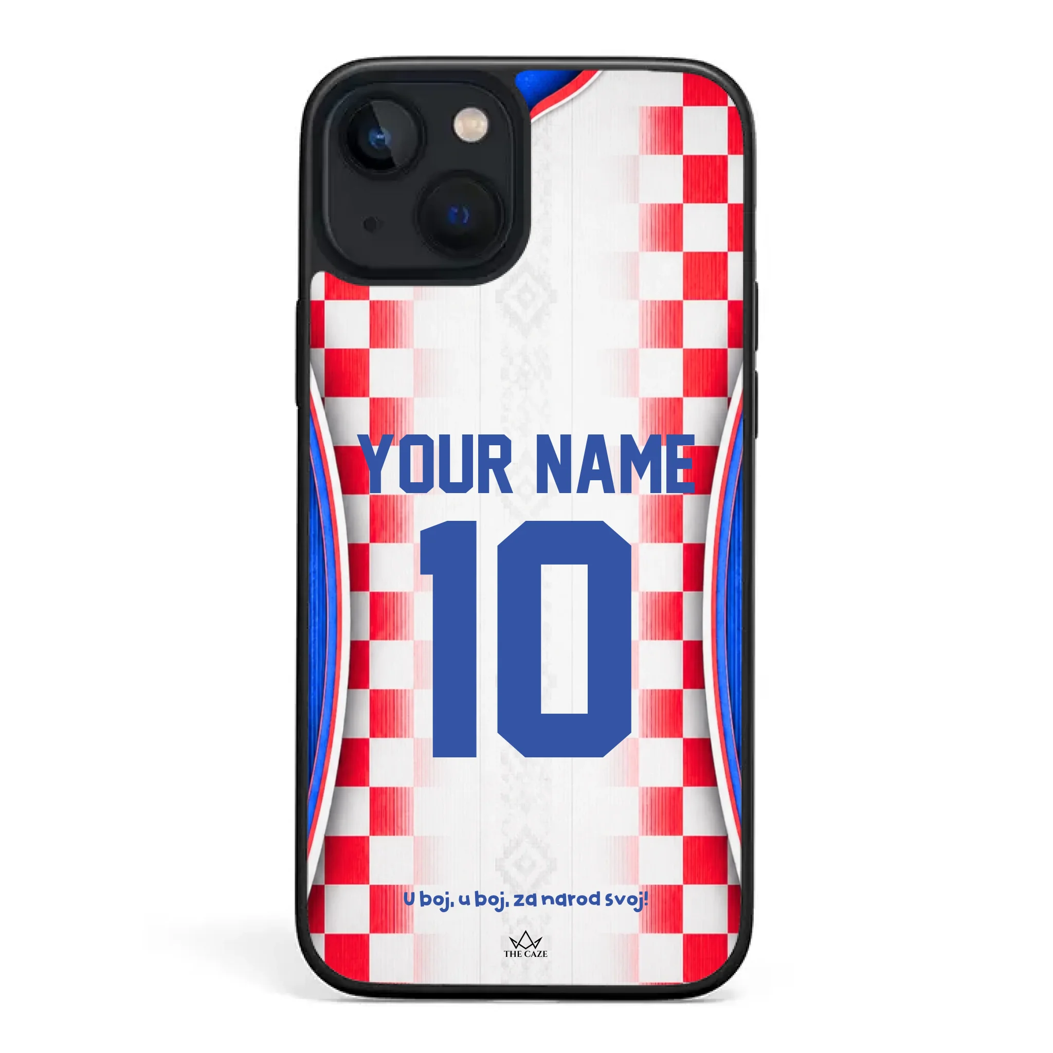 Funda de iPhone de la camiseta de fútbol de Croacia