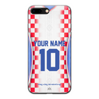 Funda de iPhone de la camiseta de fútbol de Croacia