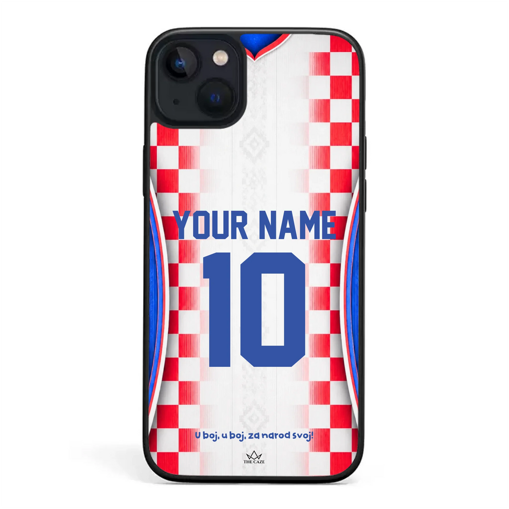 Funda de iPhone de la camiseta de fútbol de Croacia