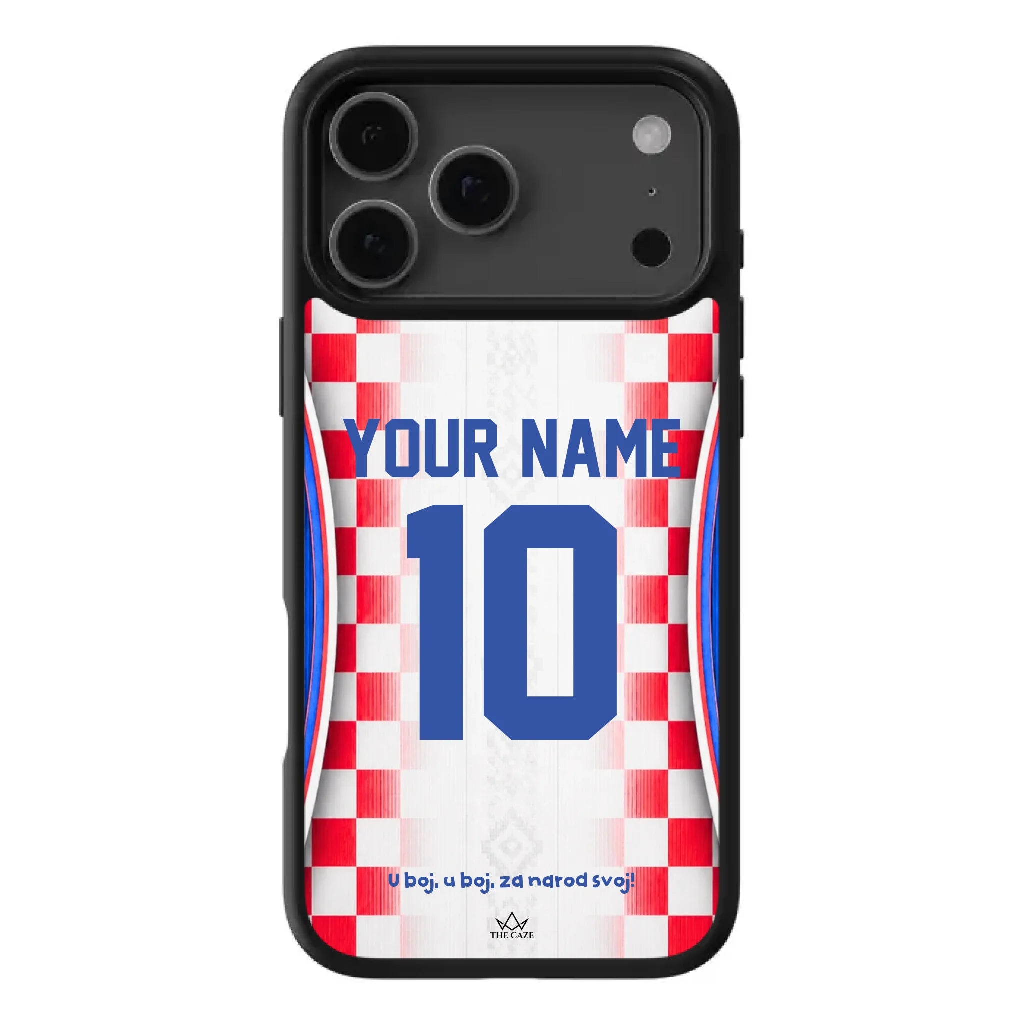 Funda de iPhone de la camiseta de fútbol de Croacia