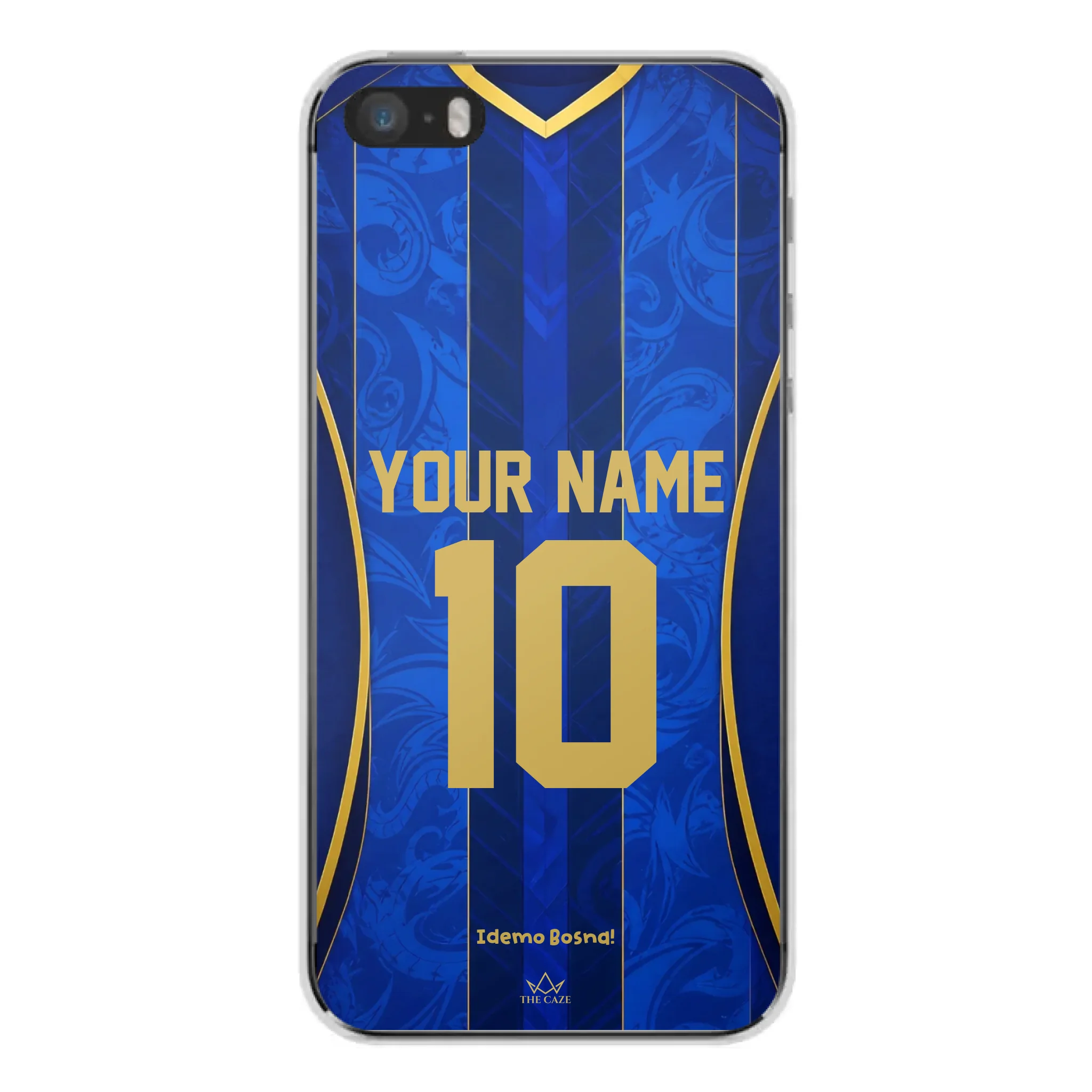 Funda de iPhone de la camiseta de fútbol de Bosnia y Herzegovina