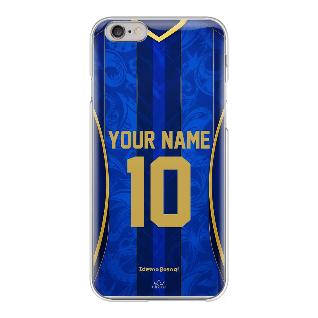 Funda de iPhone de la camiseta de fútbol de Bosnia y Herzegovina