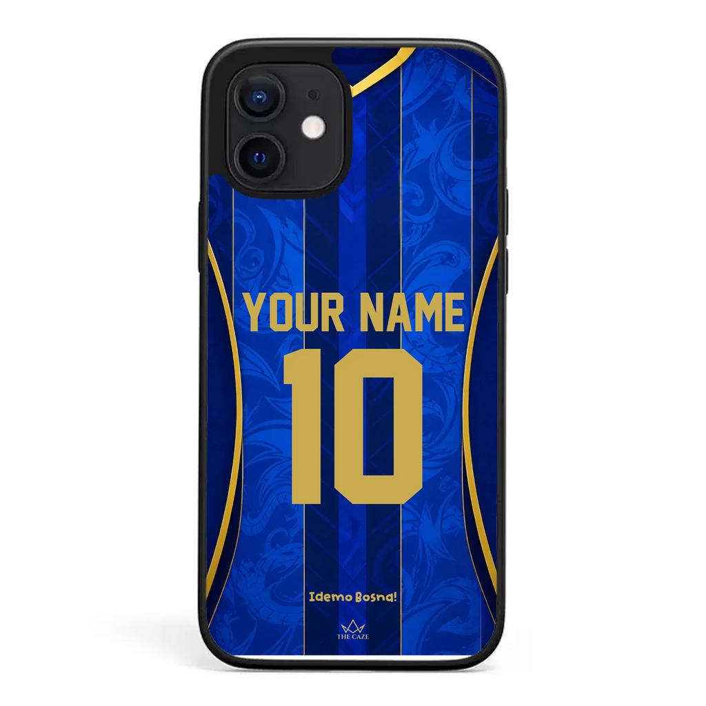 Funda de iPhone de la camiseta de fútbol de Bosnia y Herzegovina
