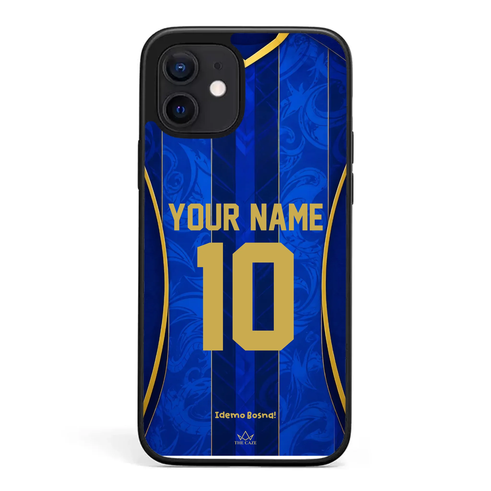 Funda de iPhone de la camiseta de fútbol de Bosnia y Herzegovina