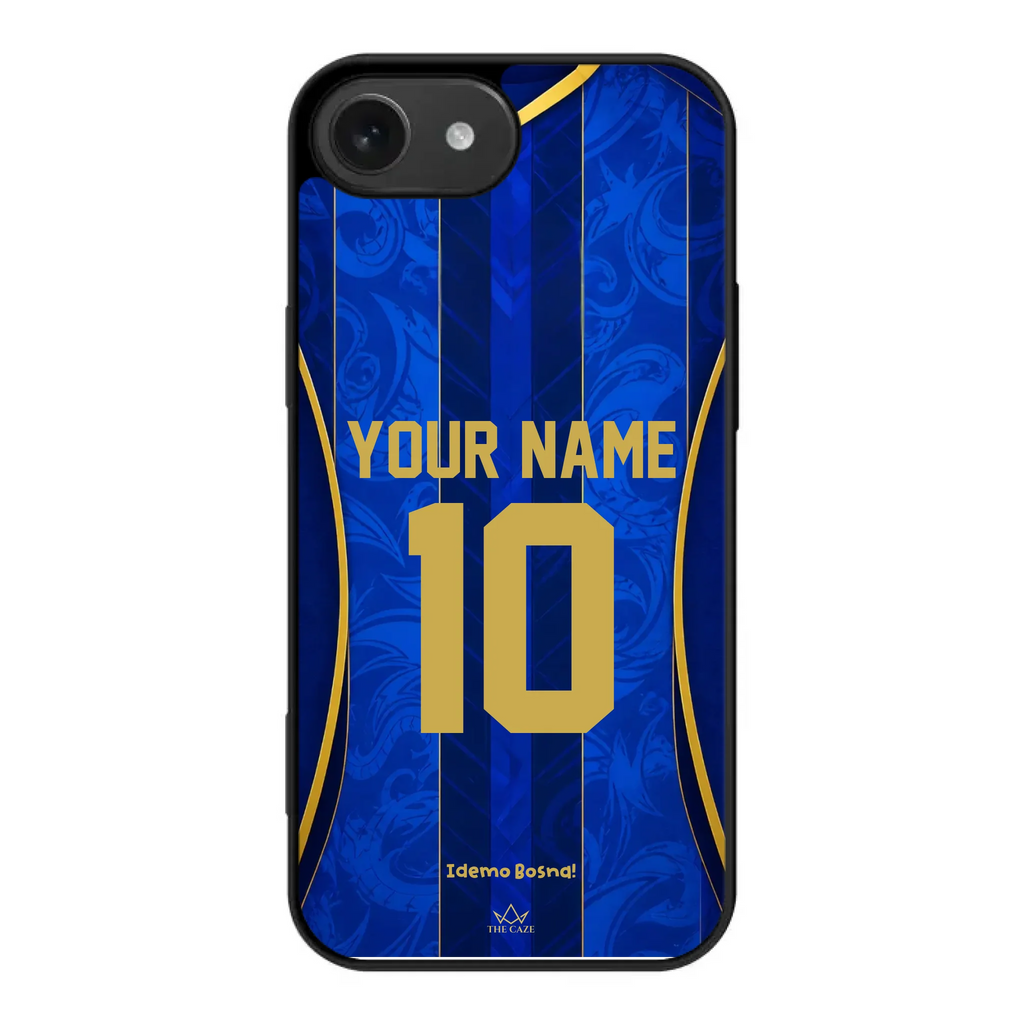 Funda de iPhone de la camiseta de fútbol de Bosnia y Herzegovina