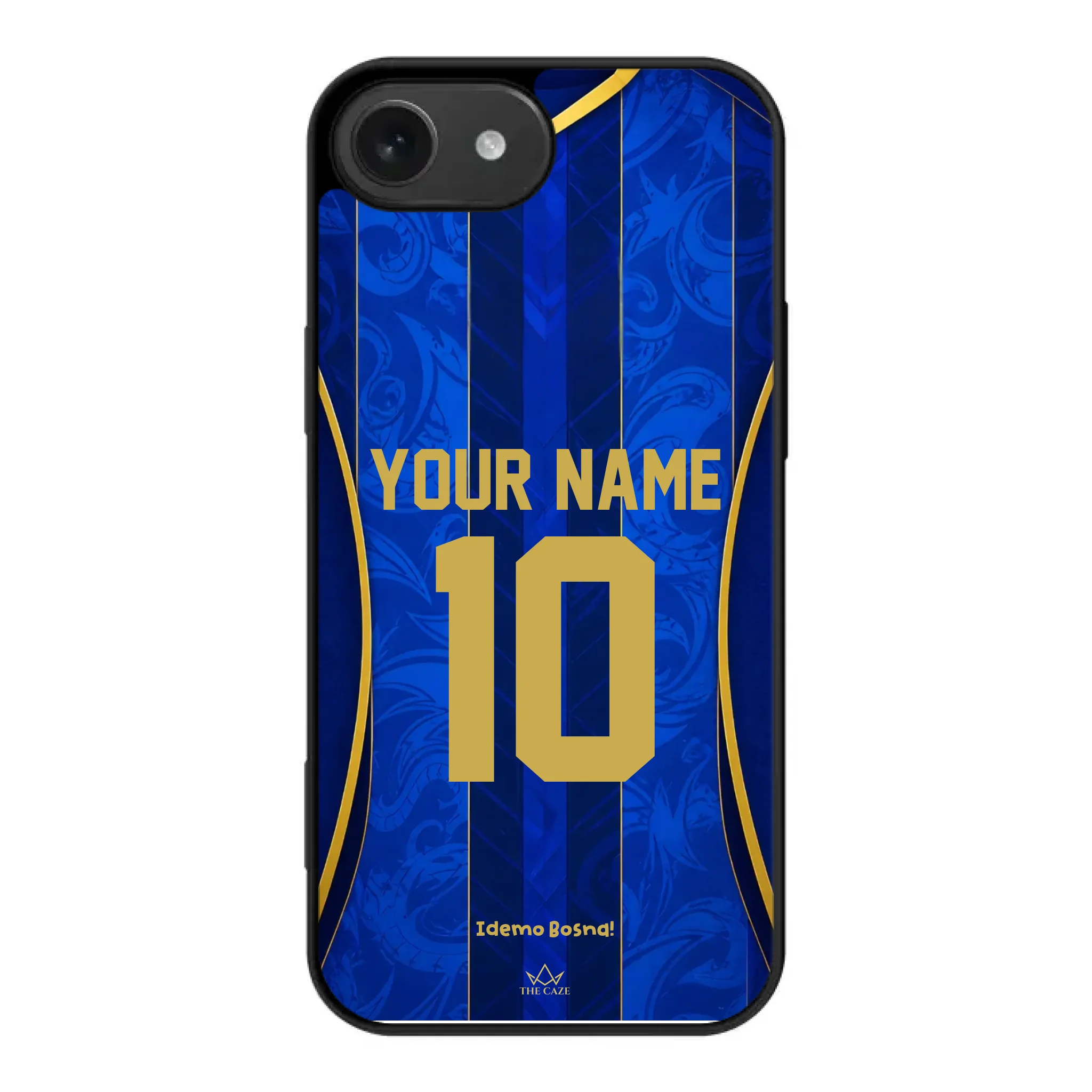 Funda de iPhone de la camiseta de fútbol de Bosnia y Herzegovina