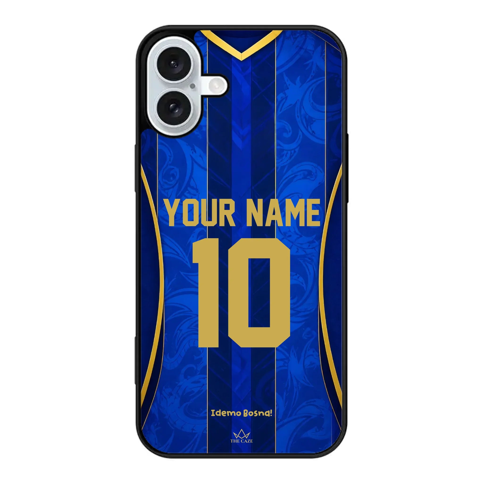 Funda de iPhone de la camiseta de fútbol de Bosnia y Herzegovina