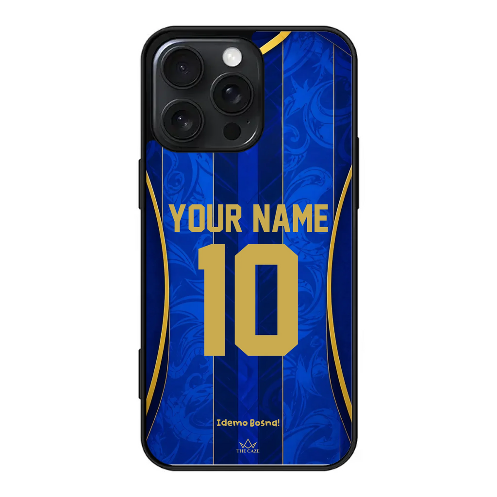 Funda de iPhone de la camiseta de fútbol de Bosnia y Herzegovina