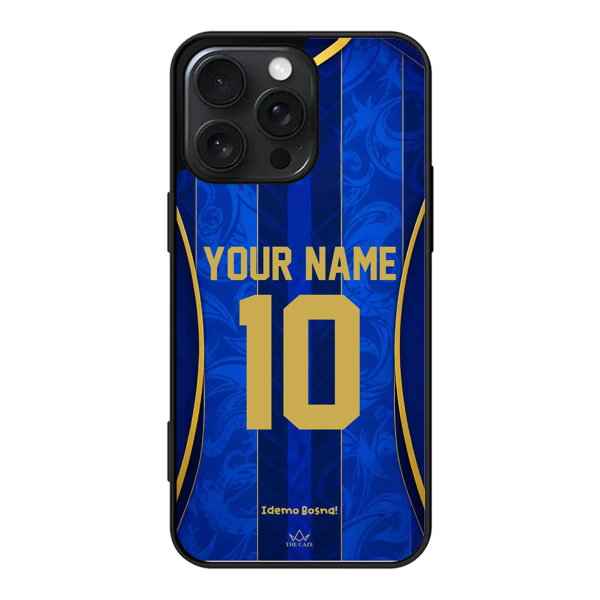 Funda de iPhone de la camiseta de fútbol de Bosnia y Herzegovina