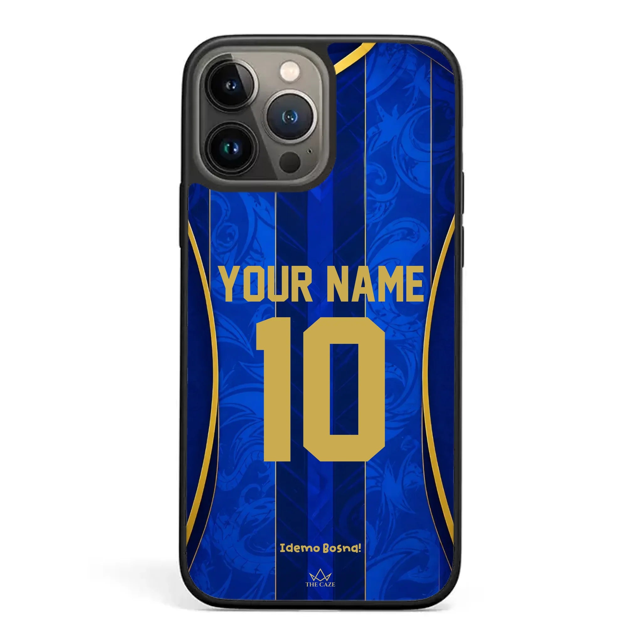 Funda de iPhone de la camiseta de fútbol de Bosnia y Herzegovina