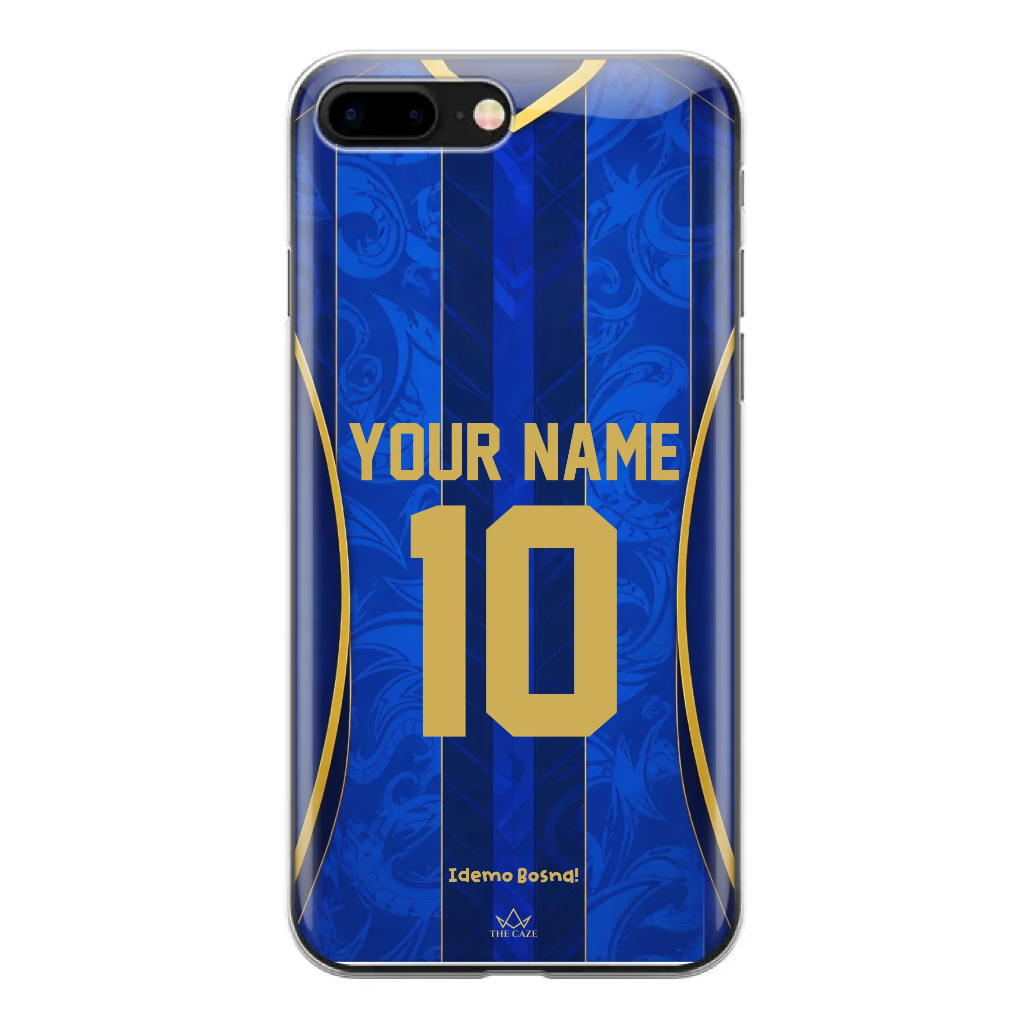 Funda de iPhone de la camiseta de fútbol de Bosnia y Herzegovina