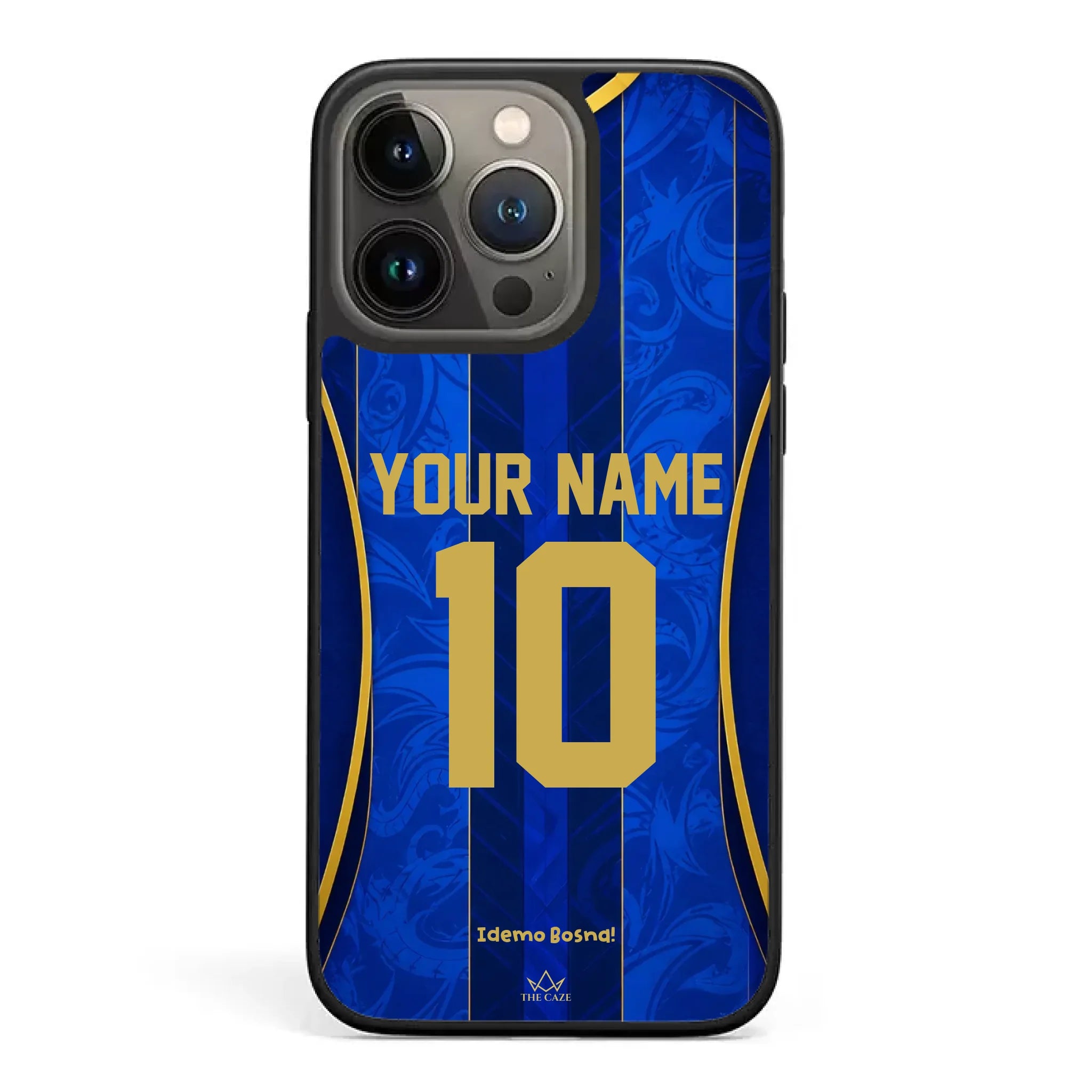 Funda de iPhone de la camiseta de fútbol de Bosnia y Herzegovina