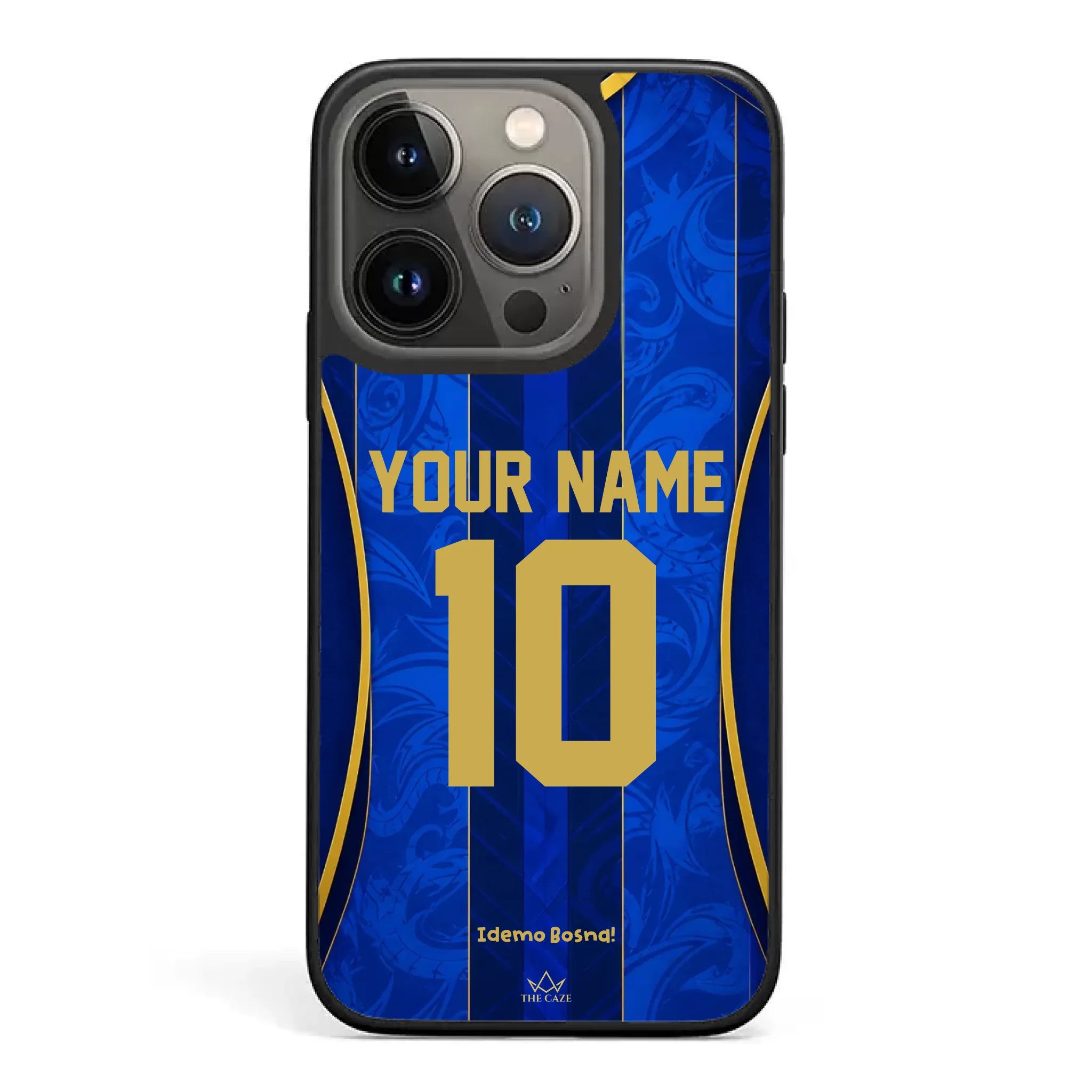 Funda de iPhone de la camiseta de fútbol de Bosnia y Herzegovina