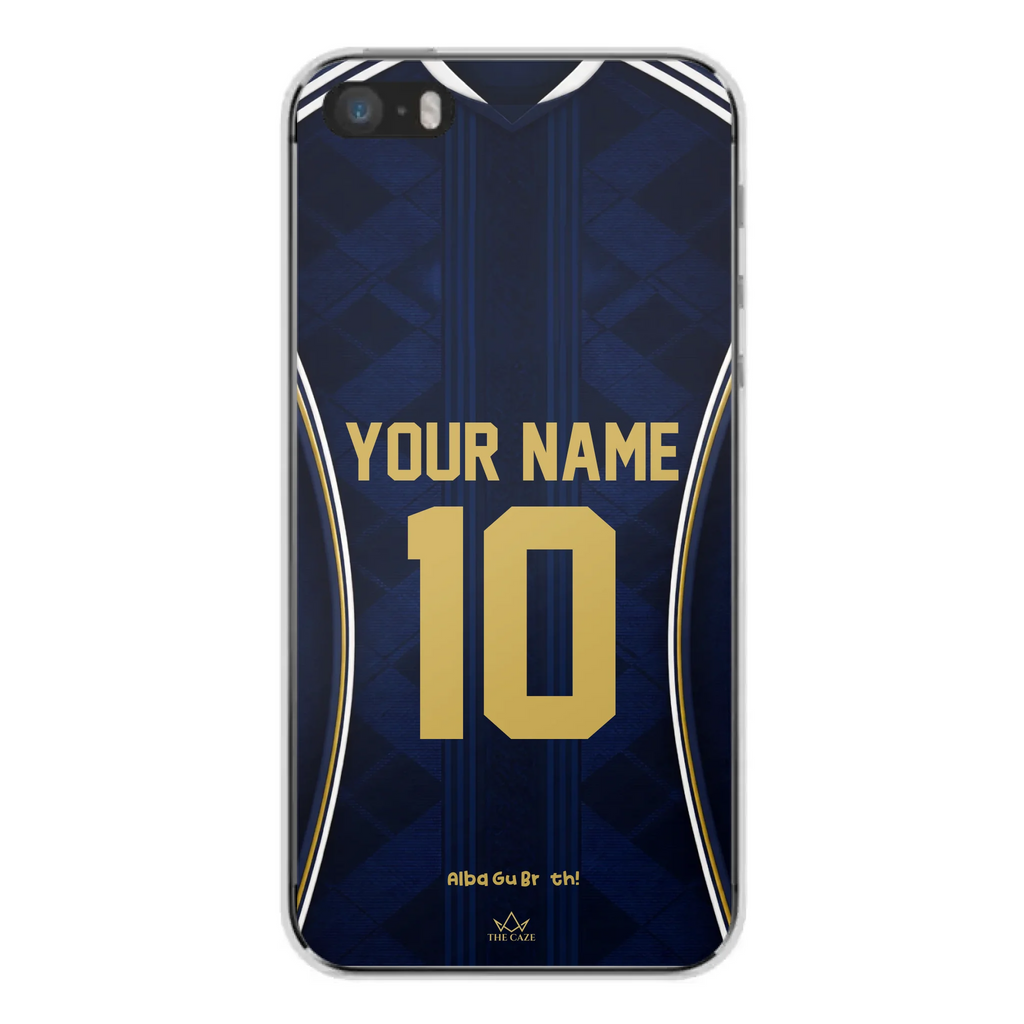 Funda para iPhone de la camiseta de fútbol de Escocia