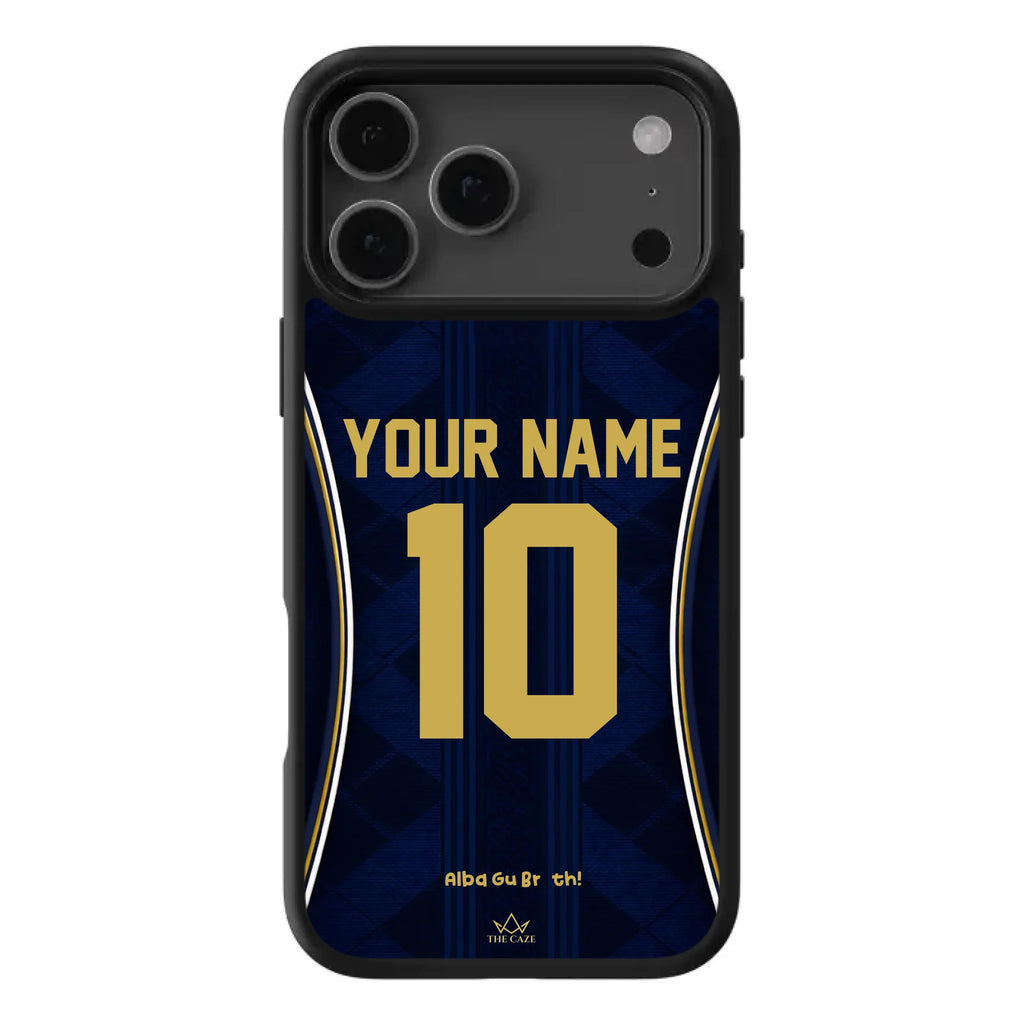 Funda para iPhone de la camiseta de fútbol de Escocia