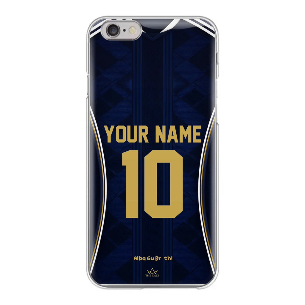 Funda para iPhone de la camiseta de fútbol de Escocia