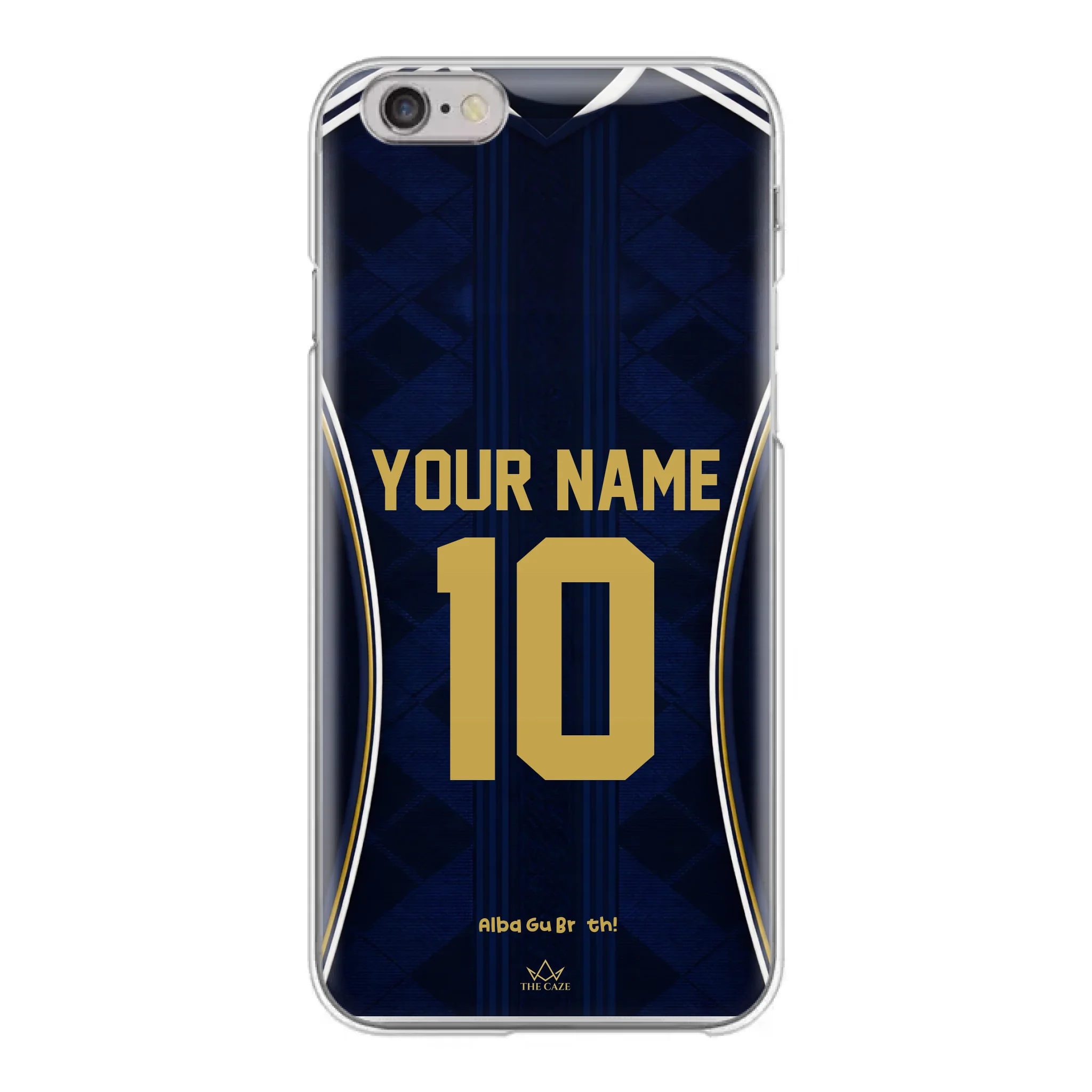 Funda para iPhone de la camiseta de fútbol de Escocia