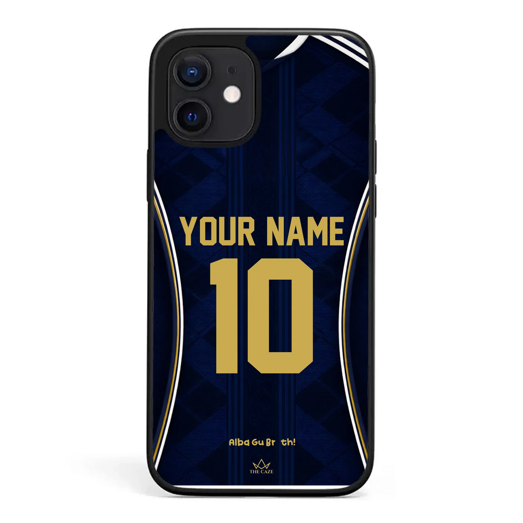 Funda para iPhone de la camiseta de fútbol de Escocia