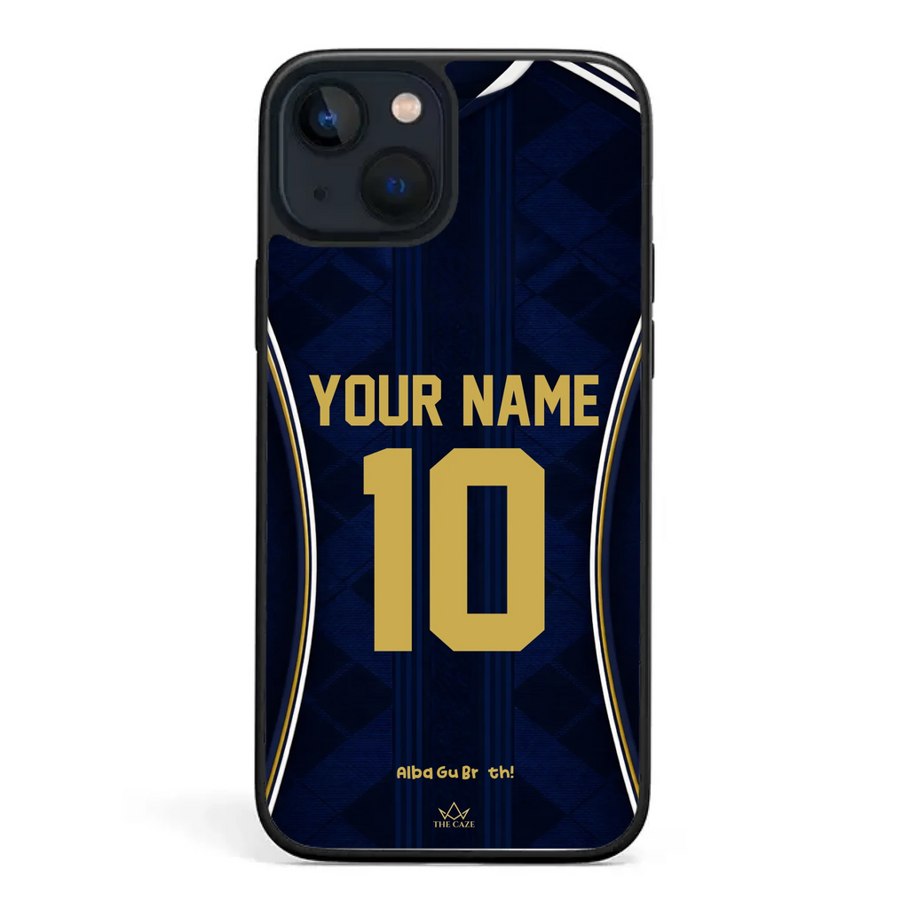 Funda para iPhone de la camiseta de fútbol de Escocia