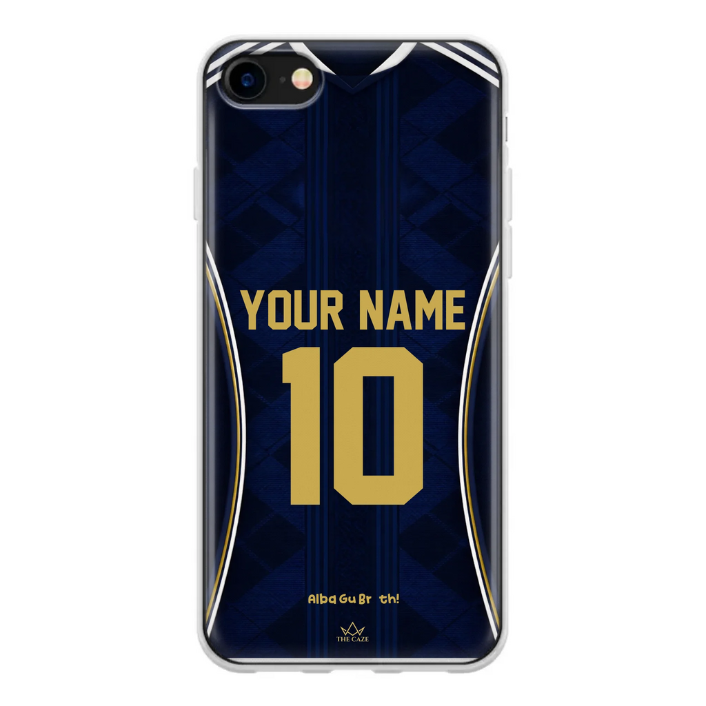 Funda para iPhone de la camiseta de fútbol de Escocia