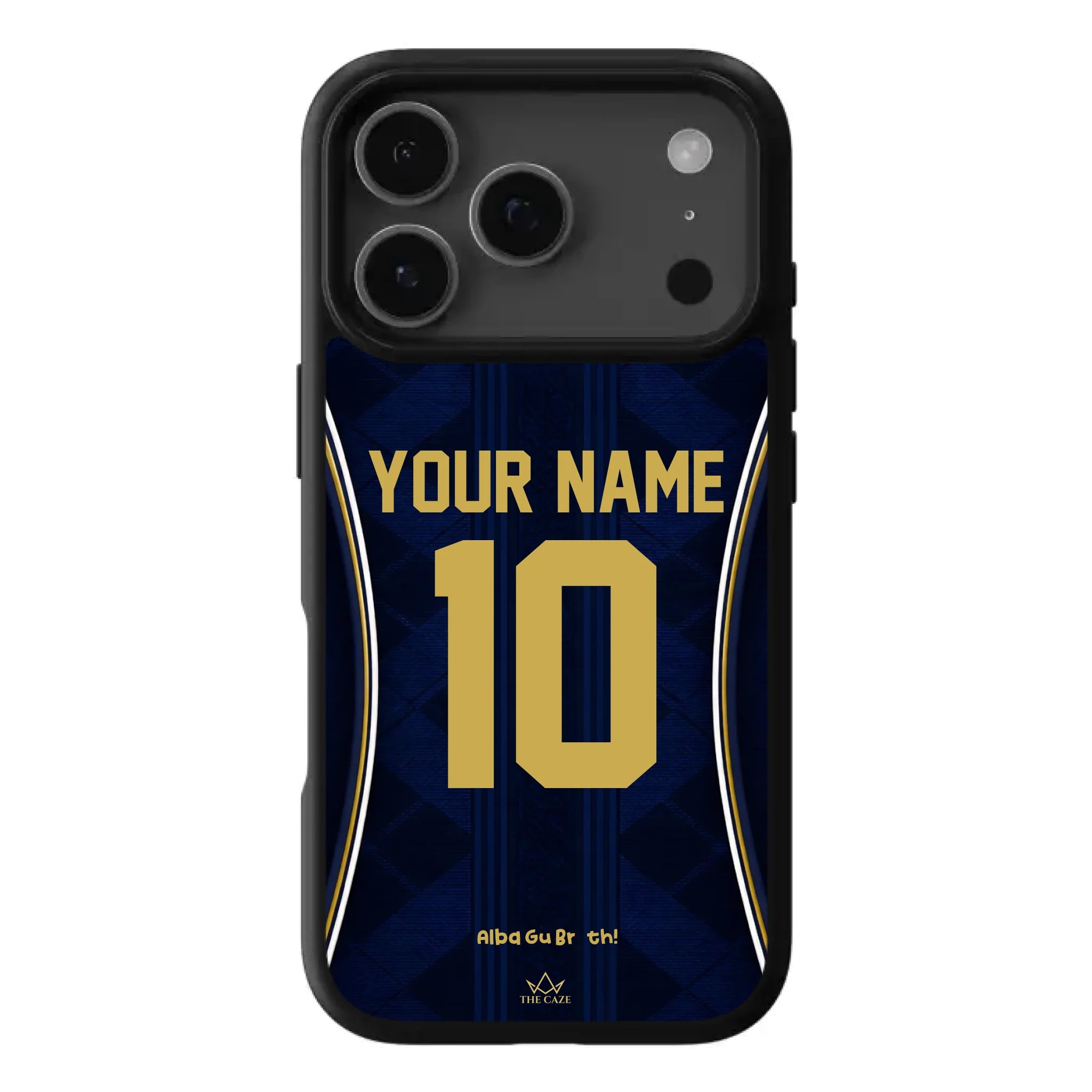 Funda para iPhone de la camiseta de fútbol de Escocia