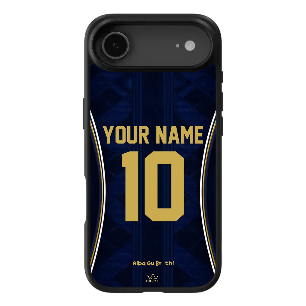 Funda para iPhone de la camiseta de fútbol de Escocia
