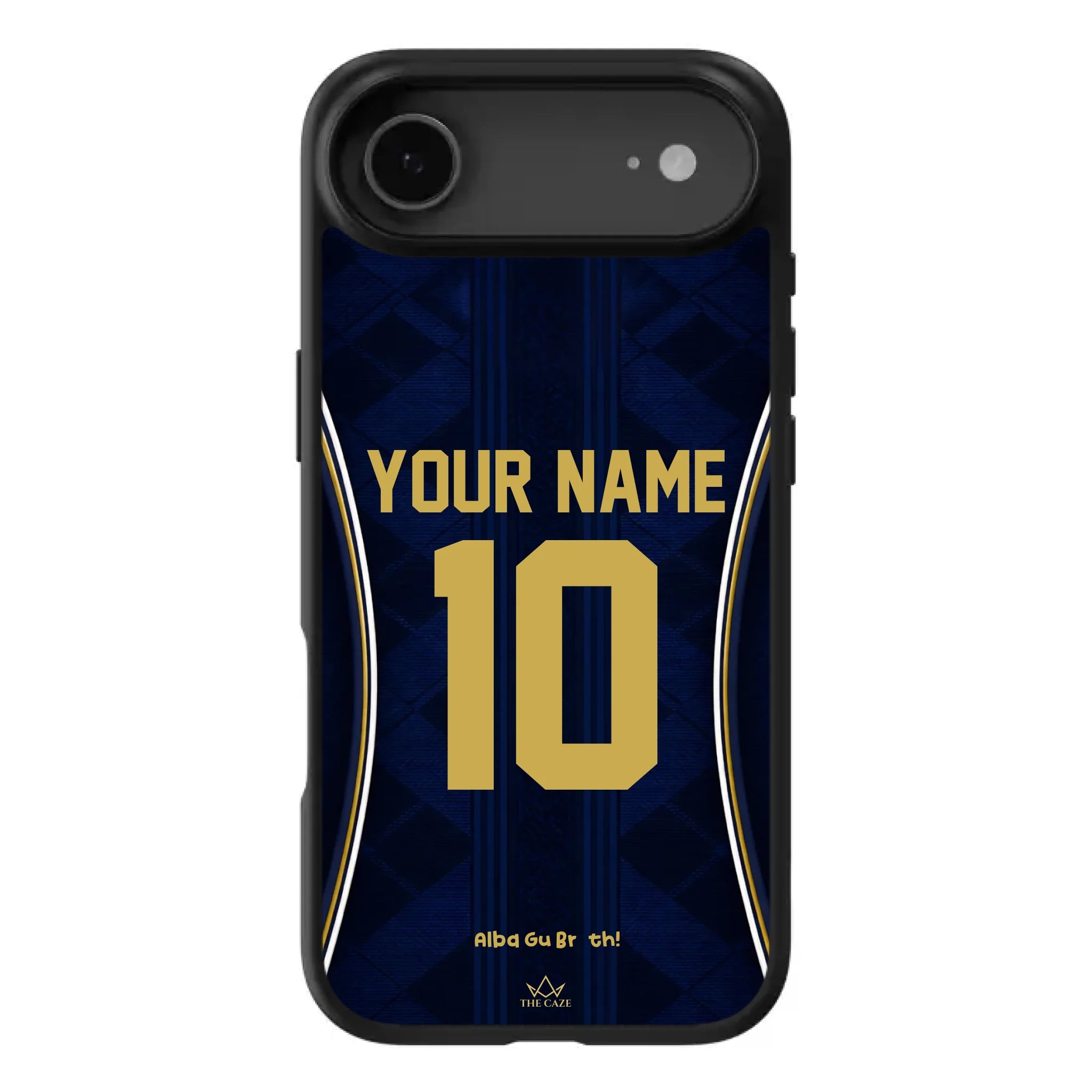Funda para iPhone de la camiseta de fútbol de Escocia
