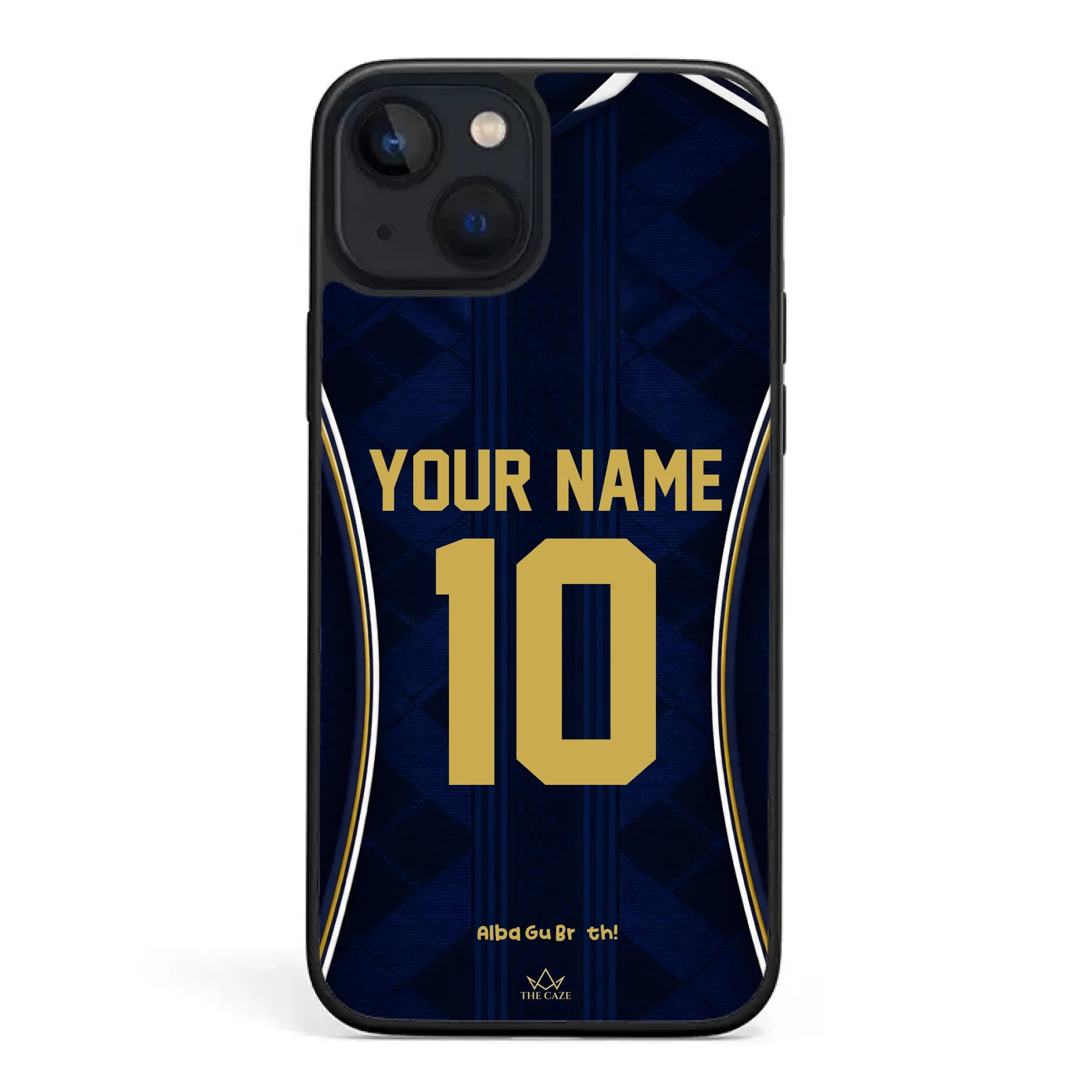 Funda para iPhone de la camiseta de fútbol de Escocia