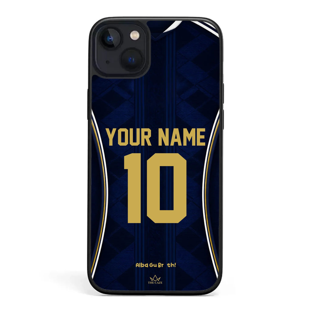Funda para iPhone de la camiseta de fútbol de Escocia