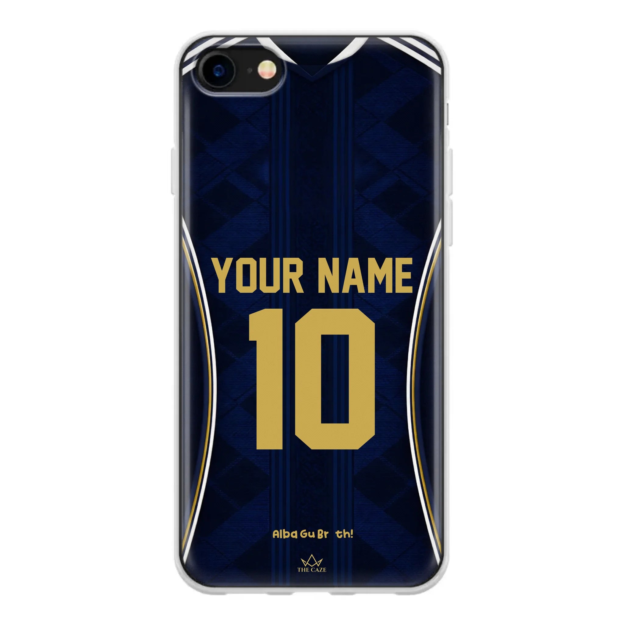 Funda para iPhone de la camiseta de fútbol de Escocia