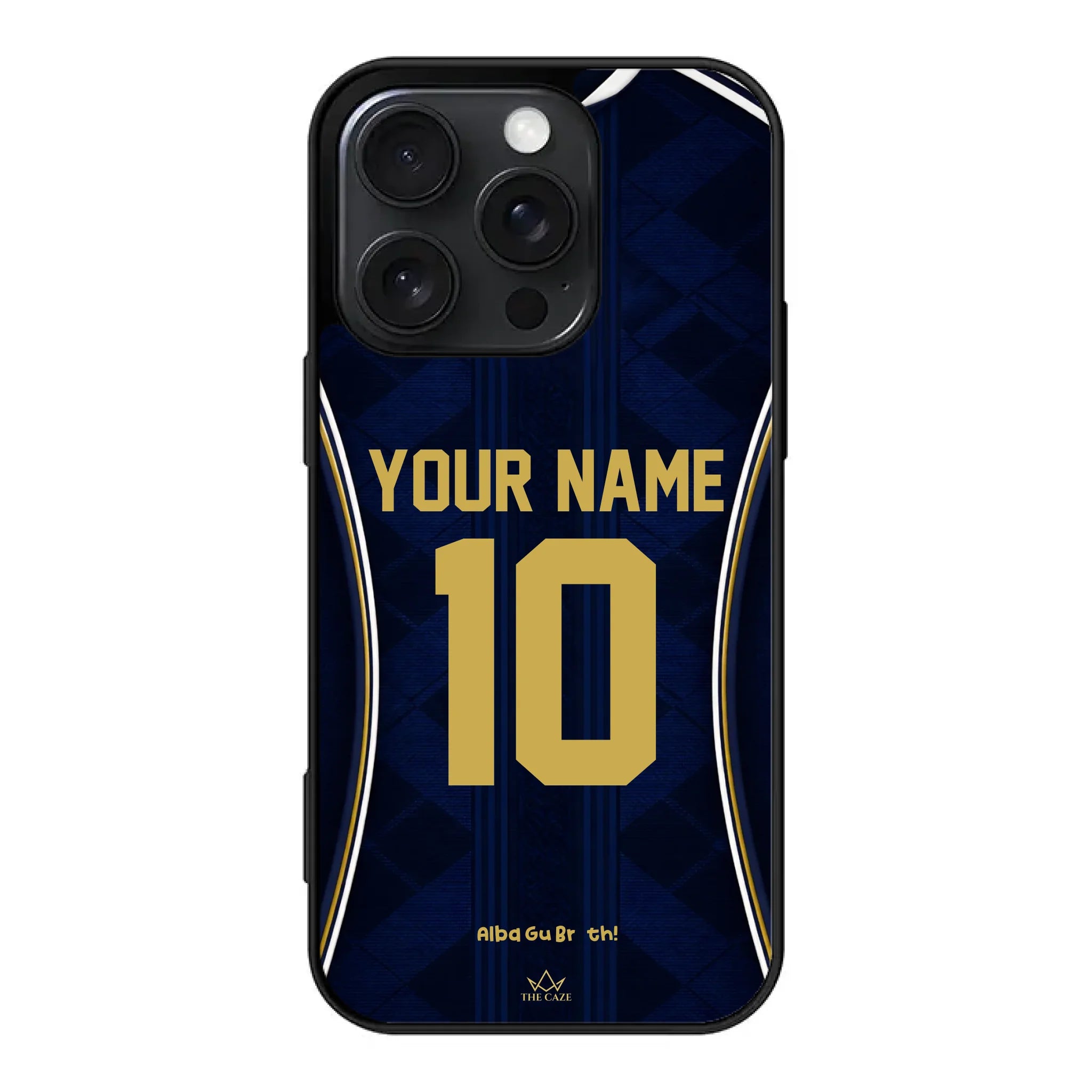 Funda para iPhone de la camiseta de fútbol de Escocia