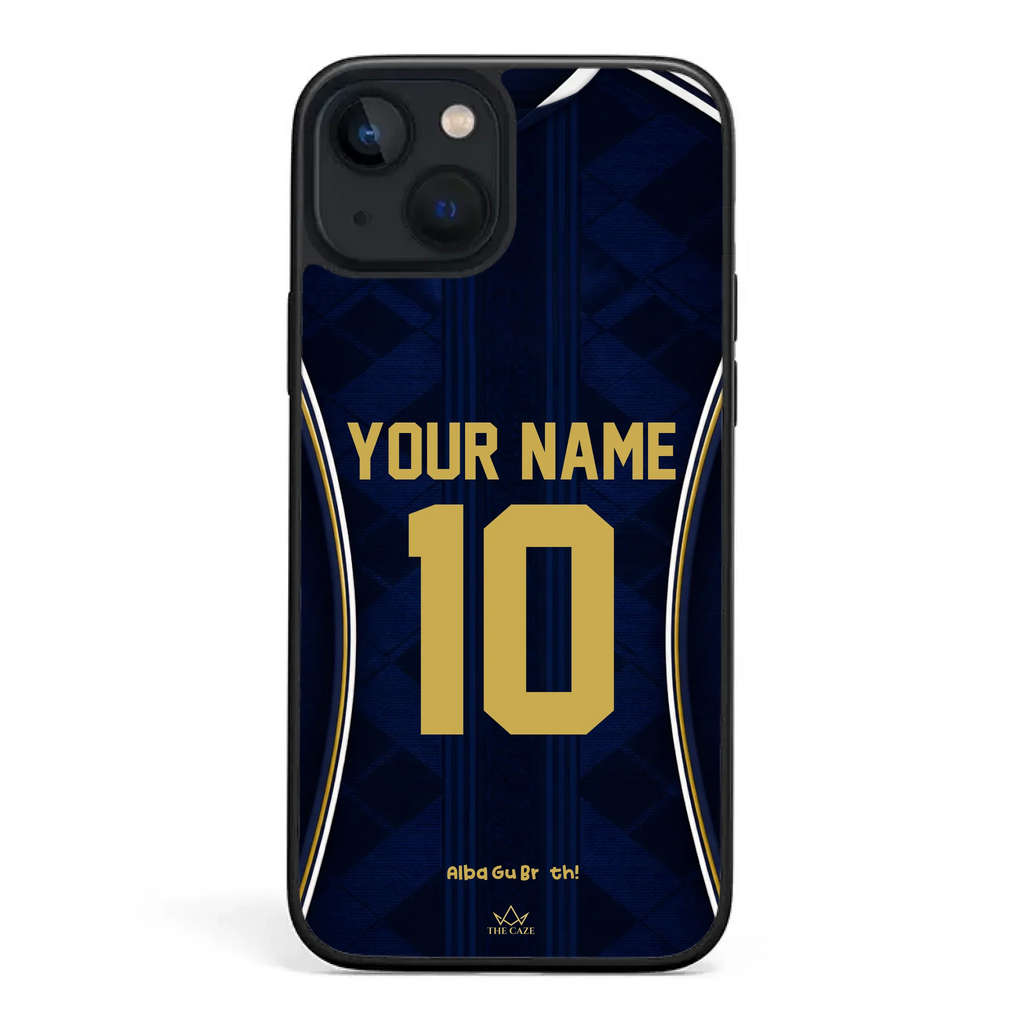 Funda para iPhone de la camiseta de fútbol de Escocia