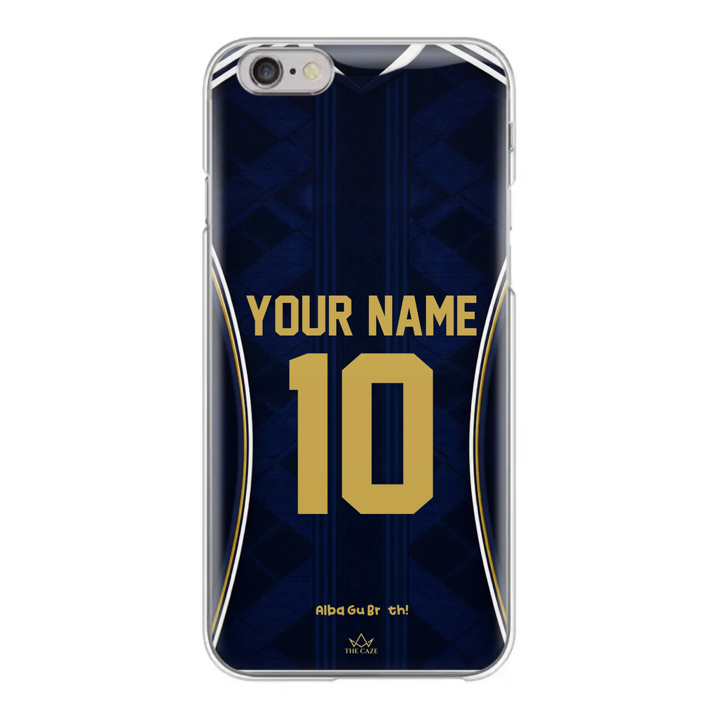 Funda para iPhone de la camiseta de fútbol de Escocia