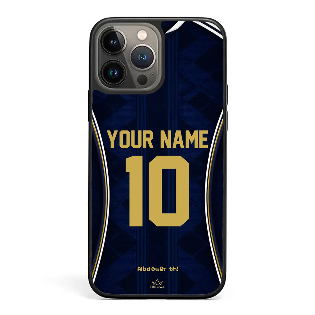 Funda para iPhone de la camiseta de fútbol de Escocia