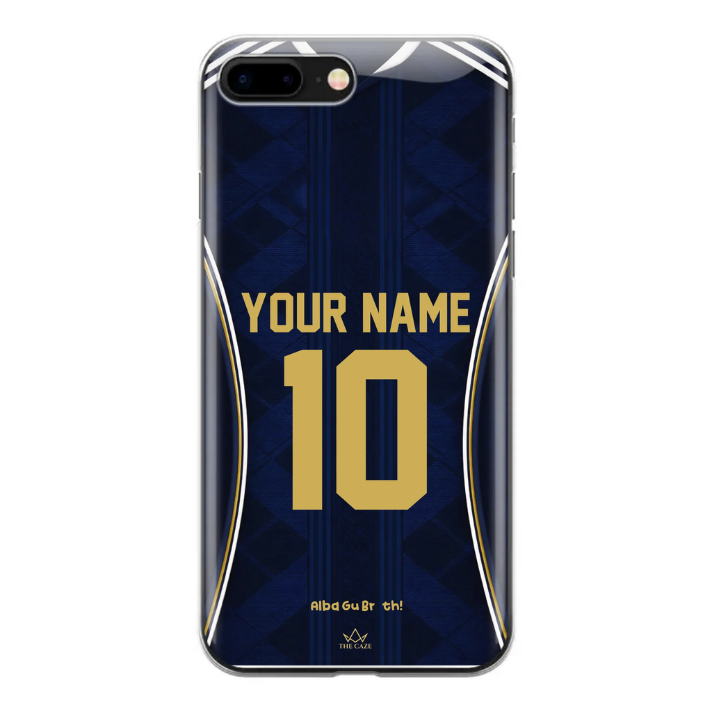 Funda para iPhone de la camiseta de fútbol de Escocia