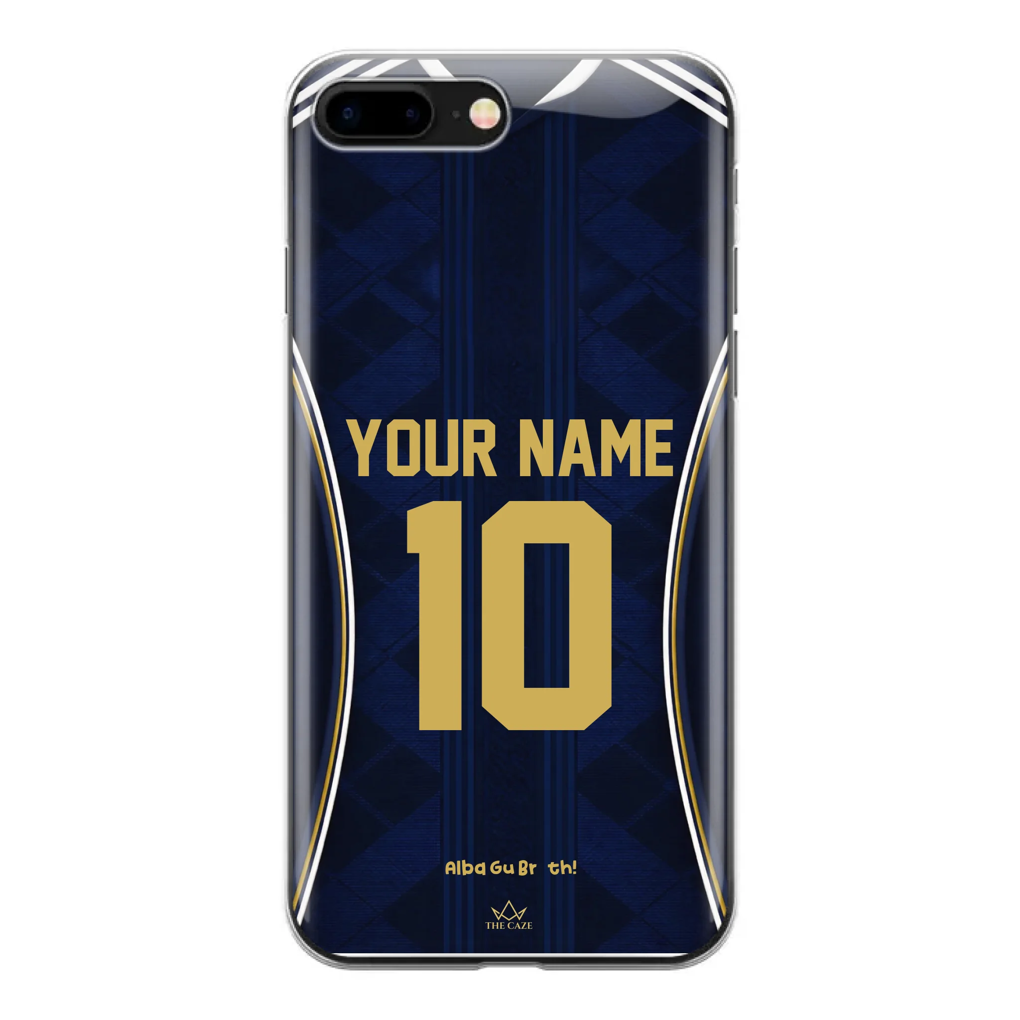Funda para iPhone de la camiseta de fútbol de Escocia