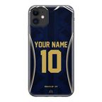 Funda para iPhone de la camiseta de fútbol de Escocia