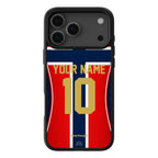 Funda de iPhone de la camiseta de fútbol de Noruega