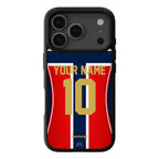 Funda de iPhone de la camiseta de fútbol de Noruega