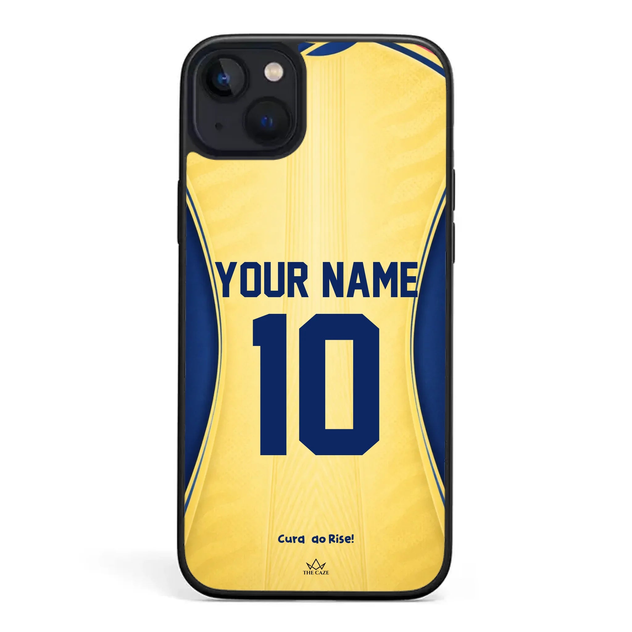 Funda de iPhone con la camiseta de fútbol de Curazao